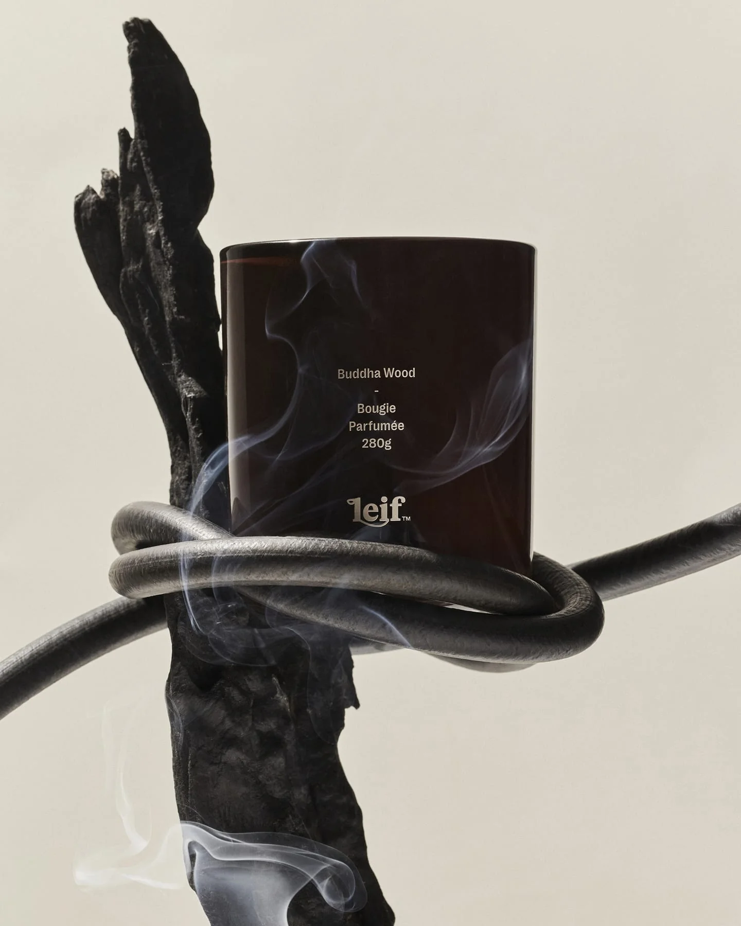 Buddha Wood Candle - Image 4